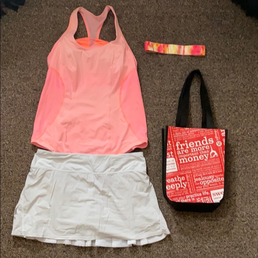 Lululemon workout pack